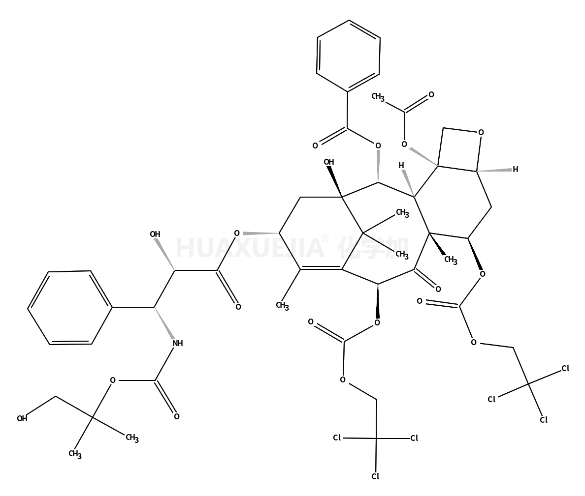 N-脱BOC-N-羟基BOC-7,10-O-双(三氯乙氧羰基)紫杉萜