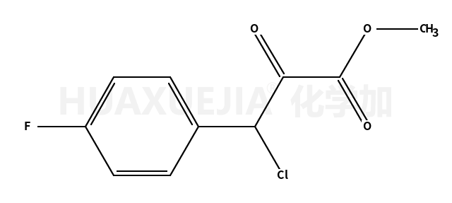 methyl 3-chloro-3-(4-fluorophenyl)-2-oxopropanoate