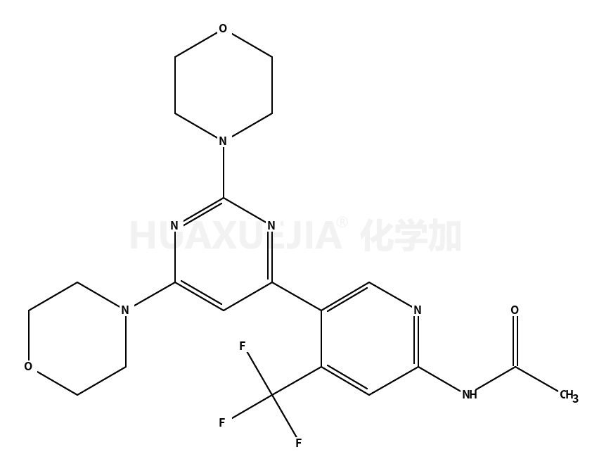 N-(5-(2,6-二吗啉嘧啶-4-基)-4-(三氟甲基)吡啶-2-基)乙酰胺