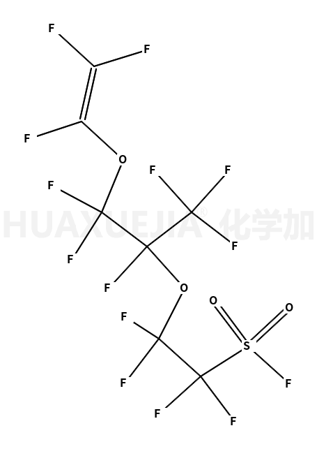 1,1,2,2-tetrafluoro-2-[1,1,1,2,3,3-hexafluoro-3-(1,2,2-trifluoroethenoxy)propan-2-yl]oxyethanesulfonyl fluoride