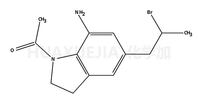 1-[7-氨基-5-(2-溴丙基)-2,3-二氢-1H-吲哚-1-基]-乙酮