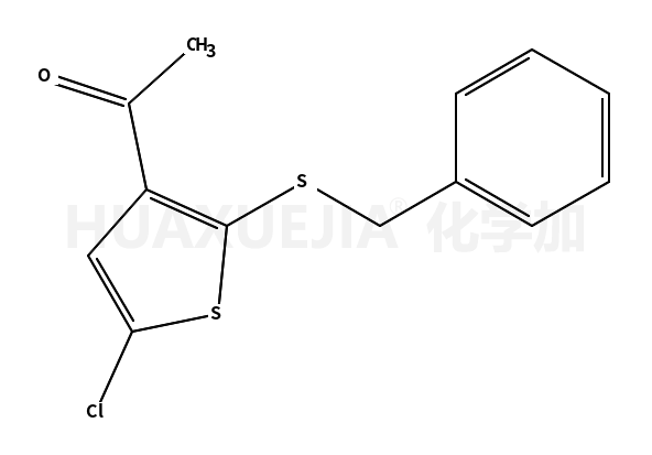 1-(2-(苄基硫代)-5-氯噻吩-3-基)乙酮