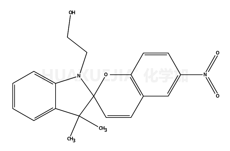 1-(2-羟乙基)-3,3-二甲基吲哚啉-6'-硝基苯并螺吡喃