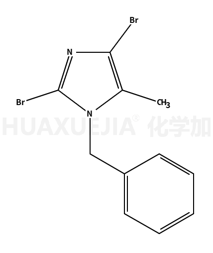 1-benzyl-2,4-dibromo-5-methylimidazole