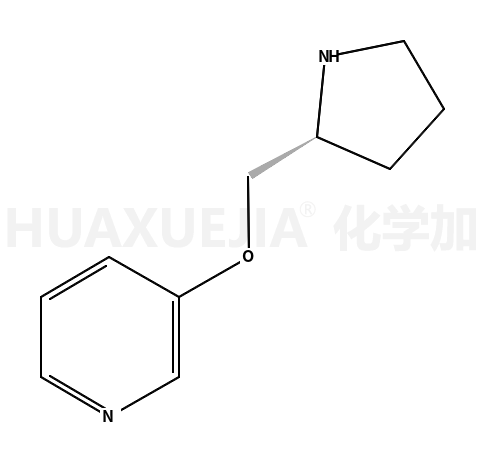 3-[(2S)-2-吡咯烷基甲氧基]吡啶