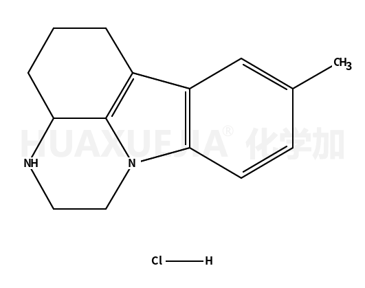 8-甲基-2,3,3A,4,5,6-六氢-1H-吡嗪并-[3,2,1-JK]咔唑盐酸盐