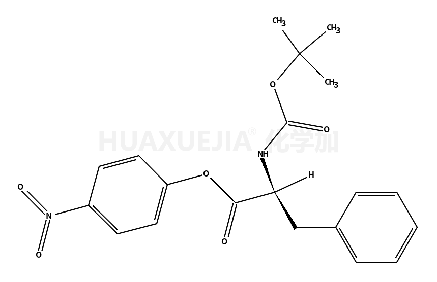 叔丁氧羰基-D-苯丙氨酸 4-硝基苯酚酯