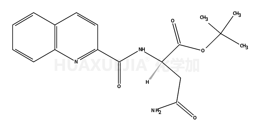 quinoline-2-carbonyl-(L)-asparagine tert-butyl ester
