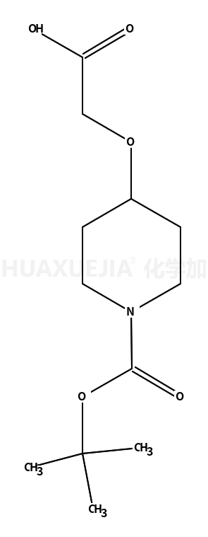 1-Boc-4-哌啶氧乙酸