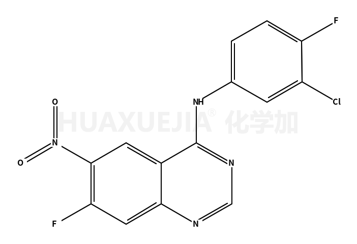 N-(3-氯-4-氟苯基)-7-氟-6-硝基-4-喹唑啉胺