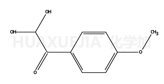 4-甲氧基苯甲酰甲醛水合物, dry wt.basis