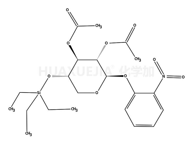 2-硝基苯基2,3-二-O-乙酰基-4-O-三乙基甲硅烷基-β-D-吡喃木糖苷