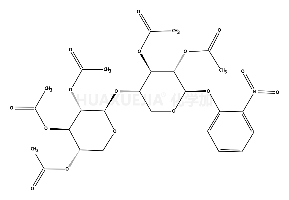 2-硝基苯基 4-O-(2,3,4-三-O-乙酰基-BETA-D-吡喃木糖基)-BETA-D-吡喃木糖苷 2,3-二乙酸酯