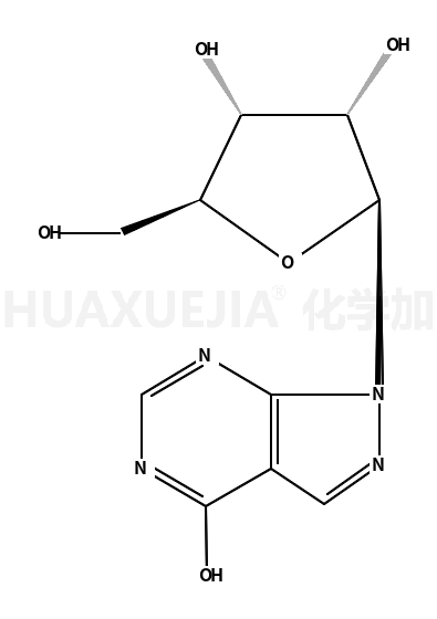 1-β-D-Ribofuranosyl-1H-pyrazolo[3,4-d]pyrimidine-4-one