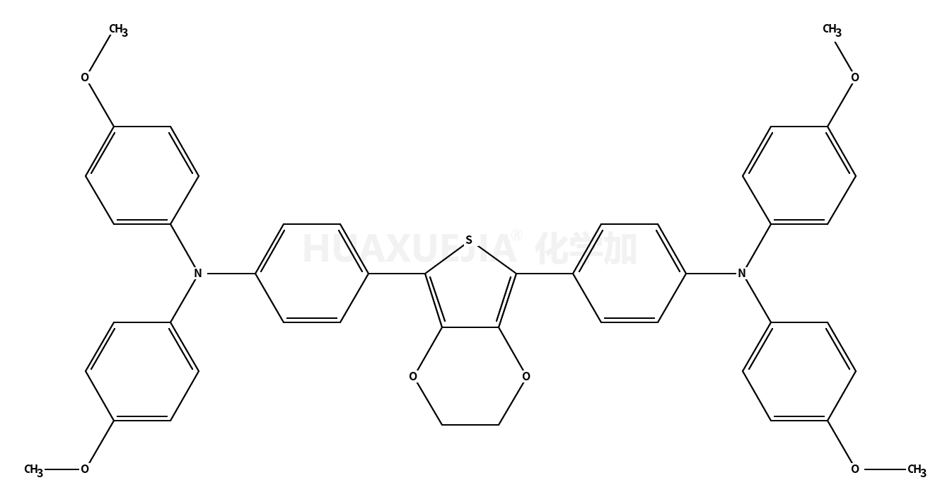 4,4'-(2,3-二氢噻吩并[3,4-b][1,4]二氧六环-5,7-二基)双[N,N-双(4-甲氧基苯基)苯胺]