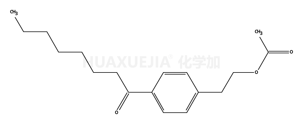 乙酸-[2-(4-辛酰基苯基)]乙酯