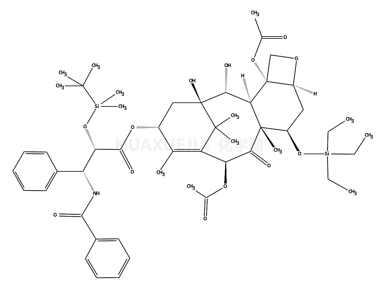 7-O-(Triethylsilyl)-2’-O-tert-butyl(dimethyl)silyl-2-debenzoyl Paclitaxel