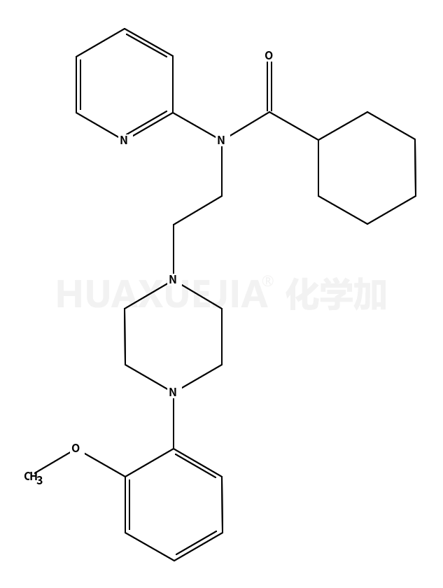 N-[2-[4-(2-甲氧基苯基)-1-哌嗪基]乙基]-N-2-吡啶基-环己烷羧胺