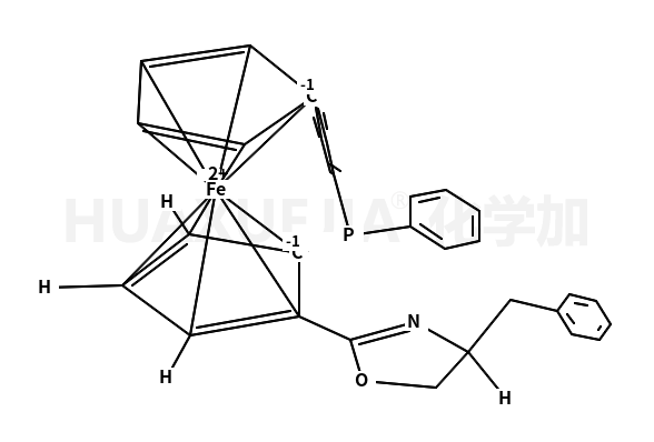 (2R)-1-[(4S)-4,5-二氢-4-(苯基甲基)-2-噁唑基]-2-(二苯基膦)二茂铁