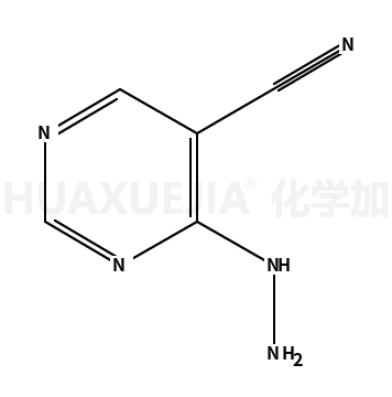 5-Pyrimidinecarbonitrile, 4-hydrazino- (8CI)