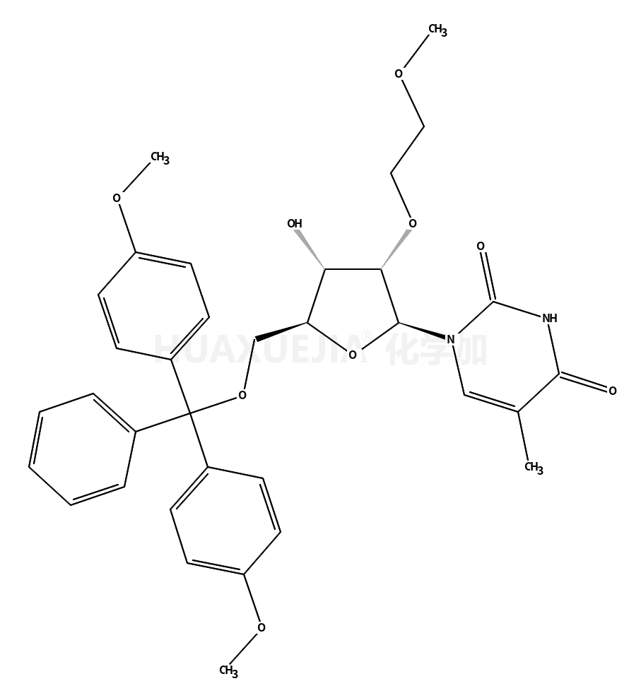 5'-O-[双(4-甲氧基苯基)苯基甲基]-2'-O-(2-甲氧基乙基)-5-甲基尿苷