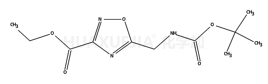 5-((叔丁氧基羰基氨基)甲基)-1,2,4-噁二唑-3-羧酸乙酯