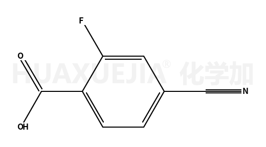 4-氰基-2-氟苯酸
