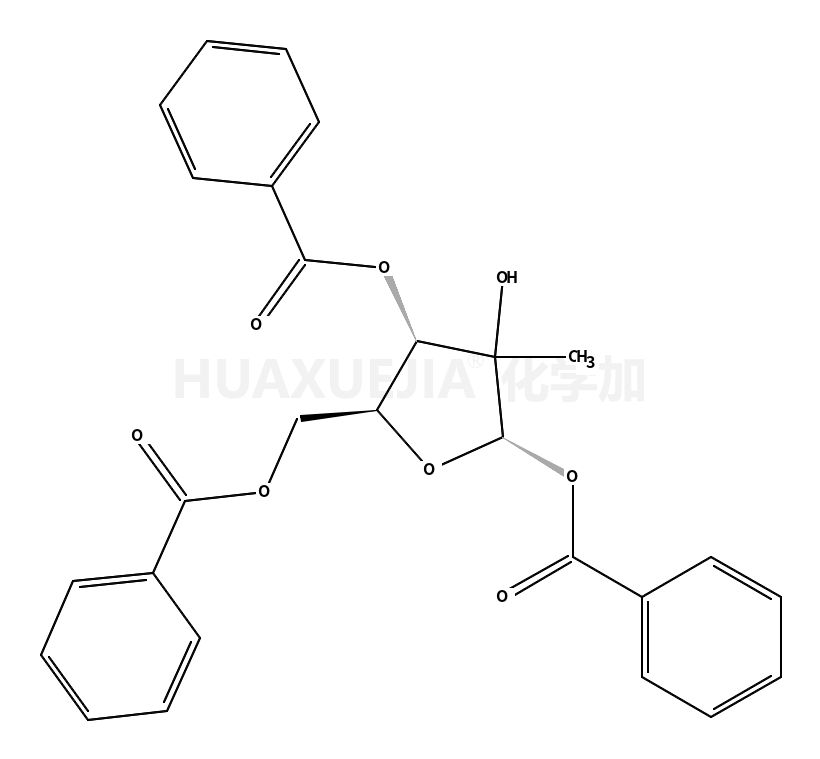 2-甲基-1,3,5-三-O-苯甲酰基-alpha-D-呋喃核糖苷