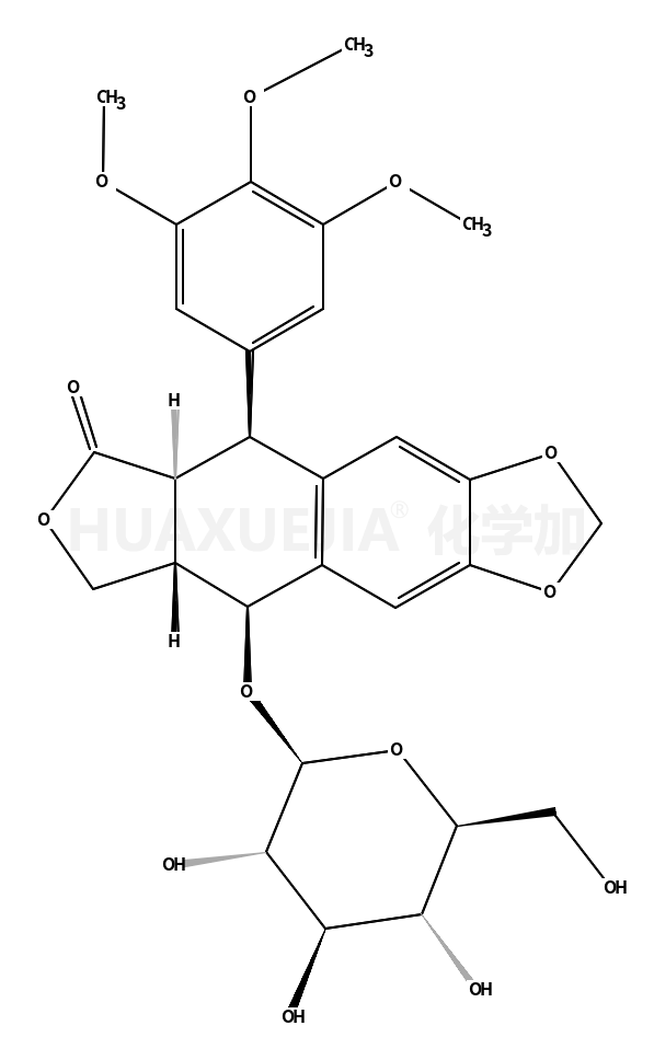 鬼臼毒素-4-O-葡萄糖苷