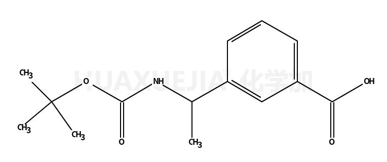 3-(1-(叔丁基氧基羰基氨基)乙基)苯甲酸