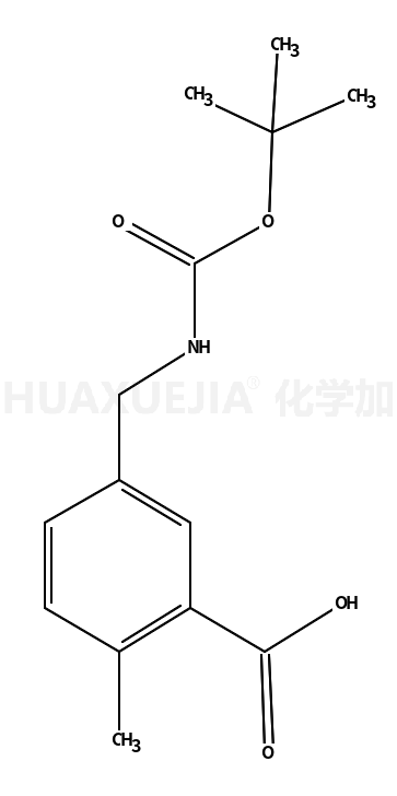 5-(叔丁氧基羰基氨基-甲基)-2-甲基-苯甲酸
