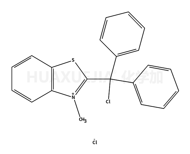 2-[chloro(diphenyl)methyl]-3-methyl-1,3-benzothiazol-3-ium,chloride