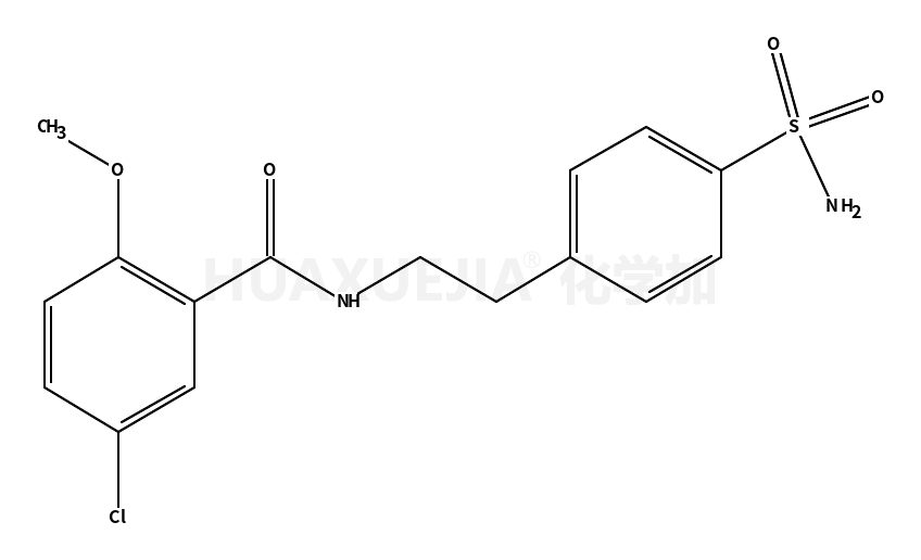 4-[2-(2-甲氧基-5-氯苯甲酰胺基)乙基]苯磺酰胺