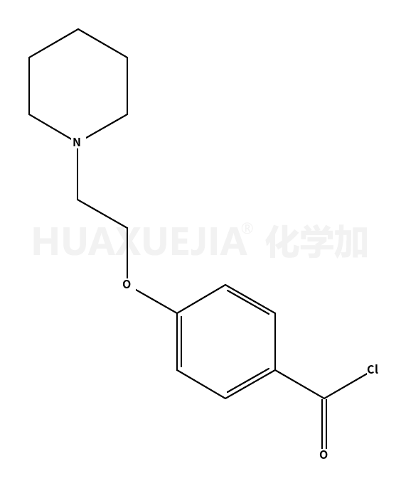 4-(2-哌啶乙氧基)苯甲酸盐酸盐