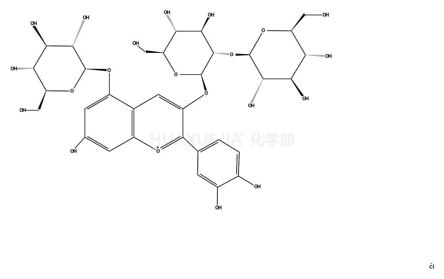 CYANIDIN 3-SOPHOROSIDE-5-GLUCOSIDE