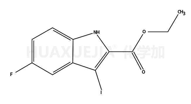 Ethyl 5-fluoro-3-iodo-1H-indole-2-carboxylate