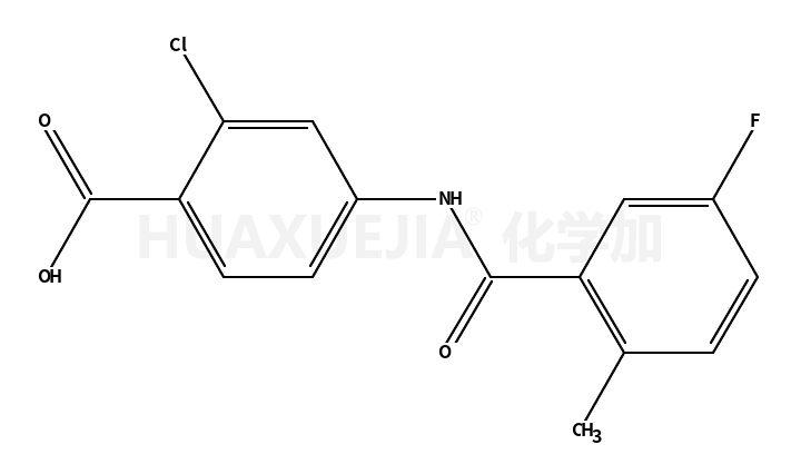 2-氯-4-(5-氟-2-甲基苯甲酰氨基)苯甲酸