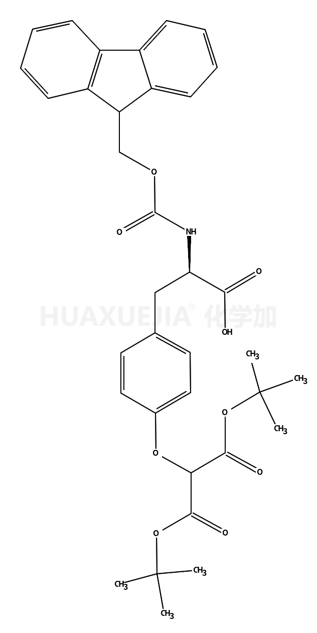 N-[(9H-芴-9-基甲氧基)羰基]-L-酪氨酸 O-丙二酸二叔丁酯