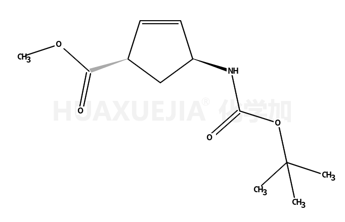trans-methyl 4-(tert-butoxycarbonyl)aminocyclopent-2-enecarboxylate