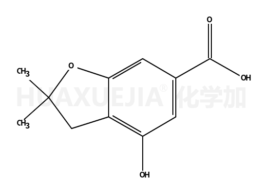 2,3-二氢-4-羟基-2,2-二甲基-6-苯并呋喃甲酸