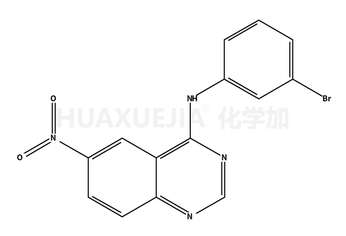 (3-溴苯基)-(6-硝基喹唑啉-4-基)胺