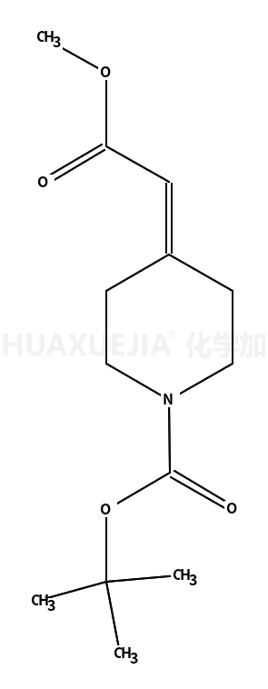 4-(2-甲氧基-2-氧代-亚乙基)哌啶-1-羧酸叔丁酯