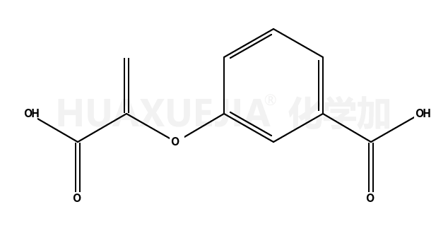 3-(1-carboxyethenoxy)benzoic acid