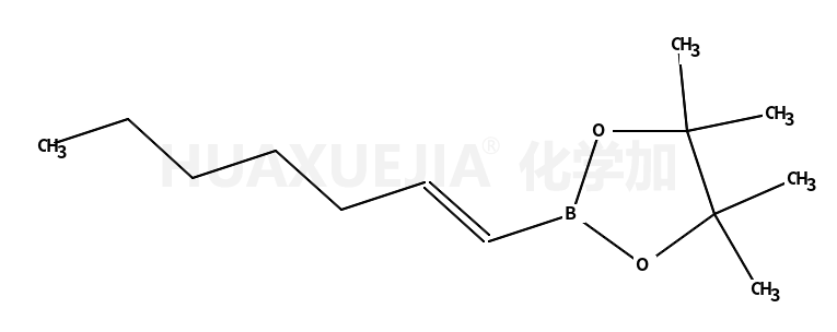 反式-1-庚烯-1-基硼酸频哪酯