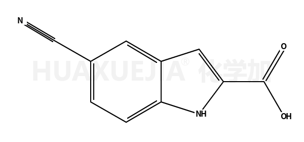 5-氰基吲哚-2-甲酸