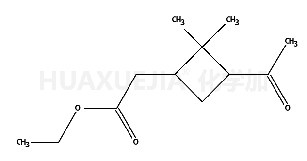 ethyl 2-(3-acetyl-2,2-dimethylcyclobutyl)acetate