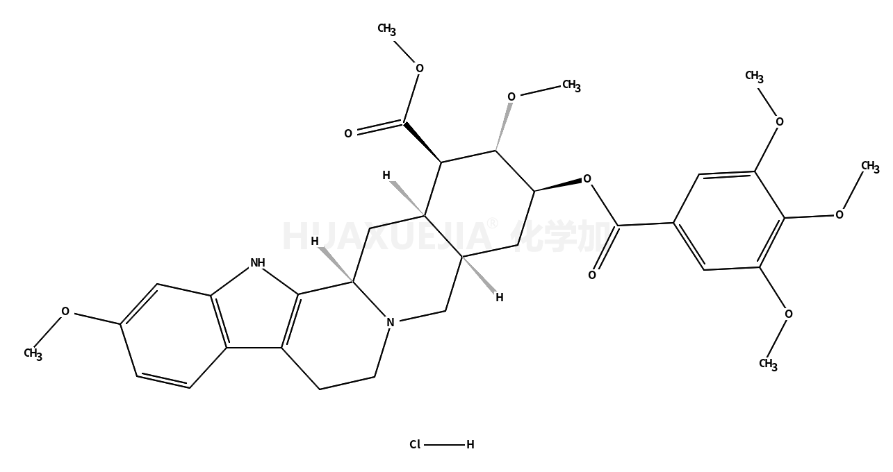 methyl (15R,18S,20R)-6,18-dimethoxy-17-(3,4,5-trimethoxybenzoyl)oxy-1,3,11,12,14,15,16,17,18,19,20,21-dodecahydroyohimban-19-carboxylate,hydrochloride