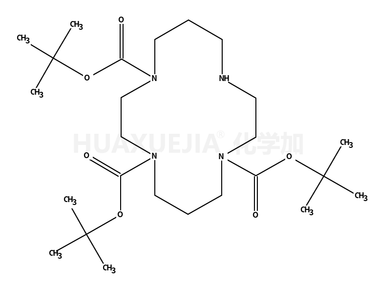 1,4,8-三(叔丁氧碳酰)-1,4,8,11-四氮杂环十四烷