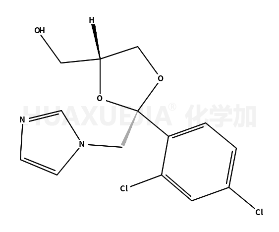 (2R,4S)-(+)-2-(2,4-dichlorophenyl)-2-[(1H-imidazol-1-yl)methyl]-1,3-dioxolane-4-methanol