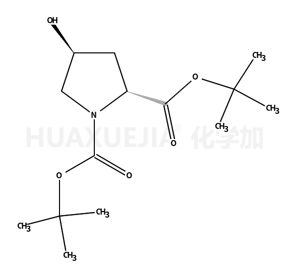 (2S,4R)-双-叔丁基4-羟基吡咯烷-1,2-二甲酸酯
